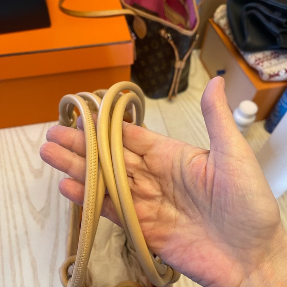 Authentic Chanel Tan Cambon Tote - Picture 6 of 8